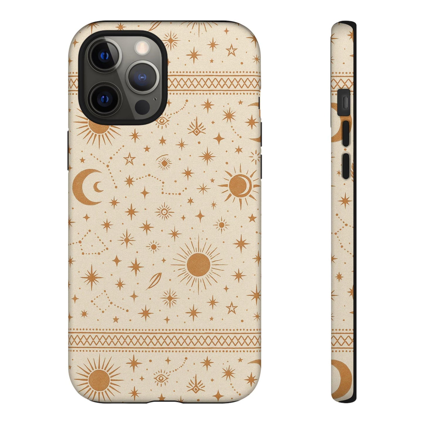 Unique Starry Celestial Threads Durable Phonecase with Celestial Charm by Dreamdropwear