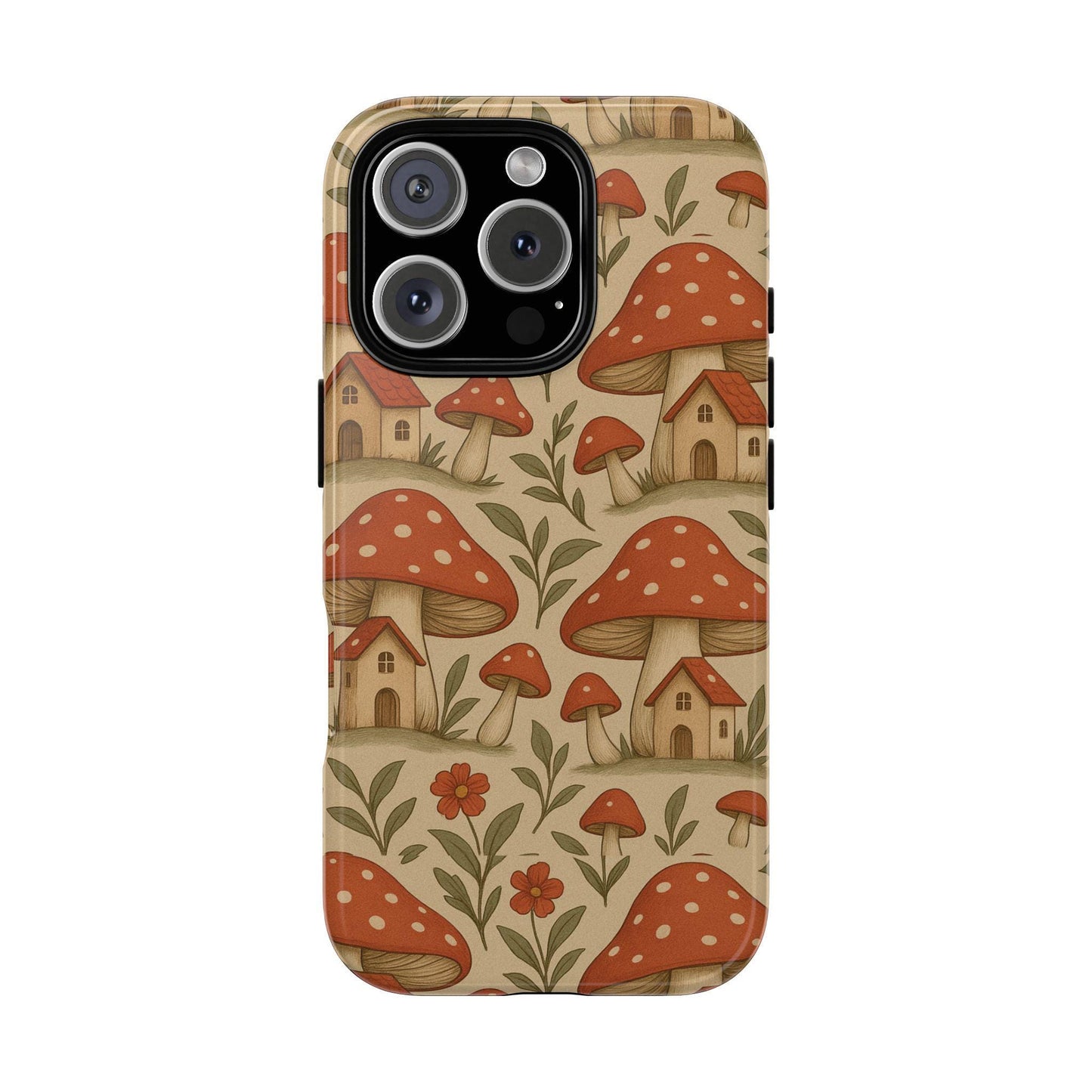 Tough Phone Case - Shroomstead Hollow-Dreamdropwear-Cute Floral Design, Gift for Nature Lovers, Eco-Friendly Accessories