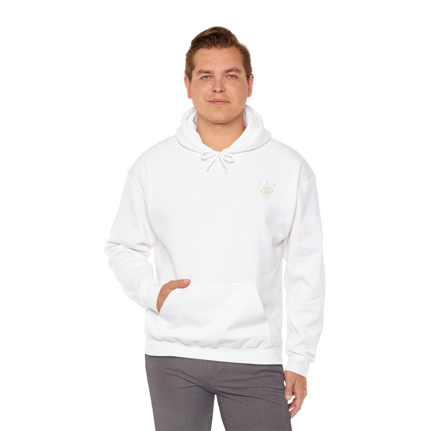 All Seeing Eye Mindful Unisex Graphic Hoodie by Dreamdropwear