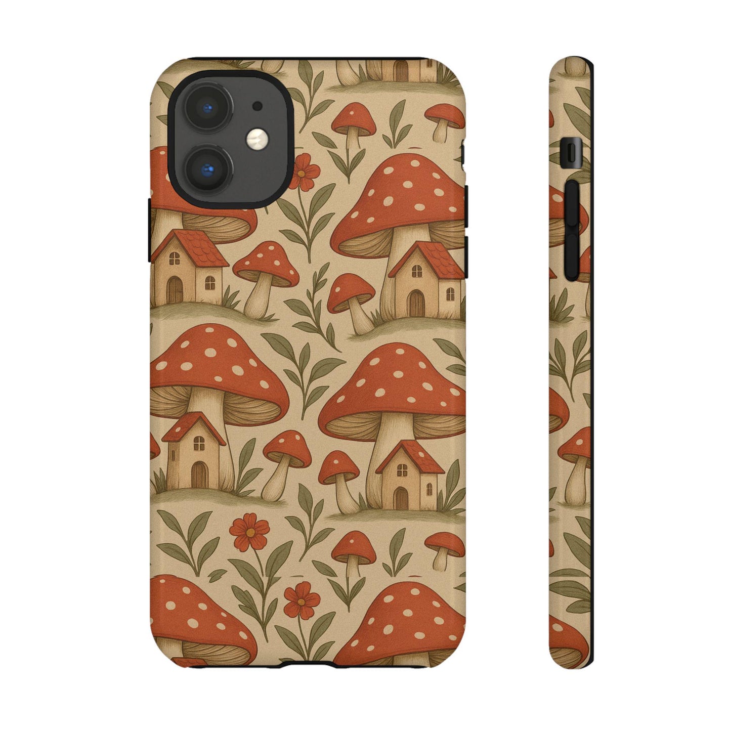 Tough Phone Case - Shroomstead Hollow-Dreamdropwear-Cute Floral Design, Gift for Nature Lovers, Eco-Friendly Accessories