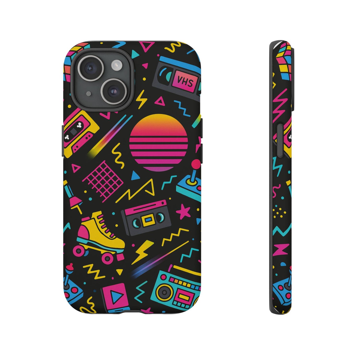 Unique Retro Rewind Custom Tough Phonecase by Dreamdropwear