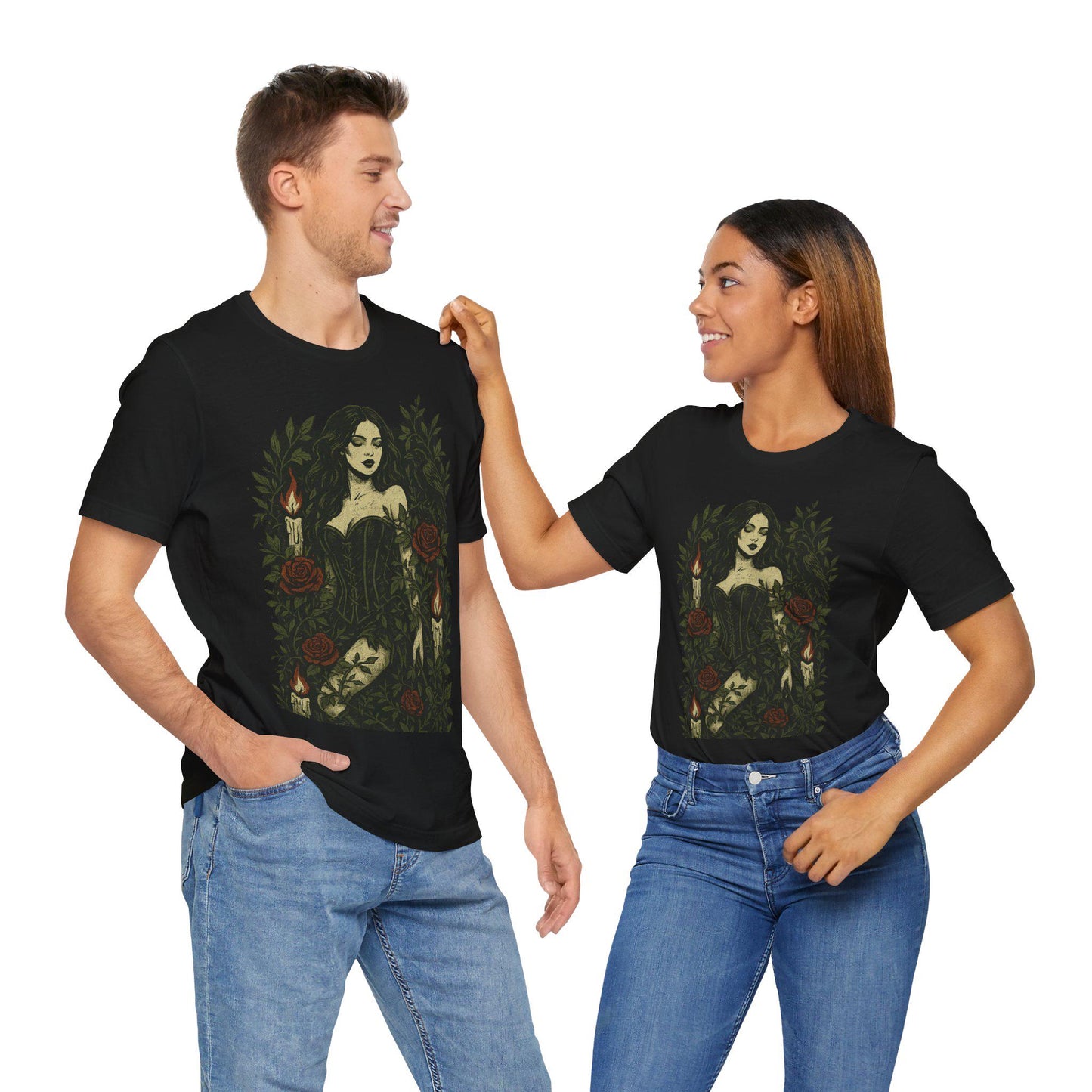 Witchy Woman Graphic T Shirt- Rosebound-Dreamdropwear
