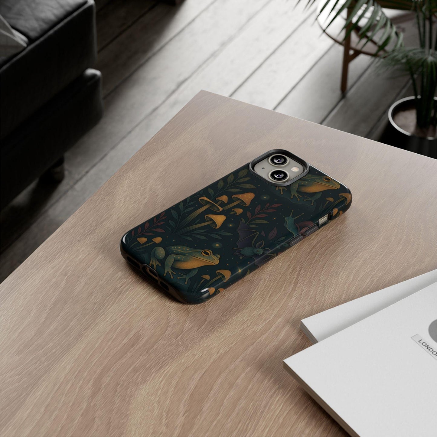 Unique The Glow Below Frog Custom Design Tough Phone Cover by Dreamdropwear