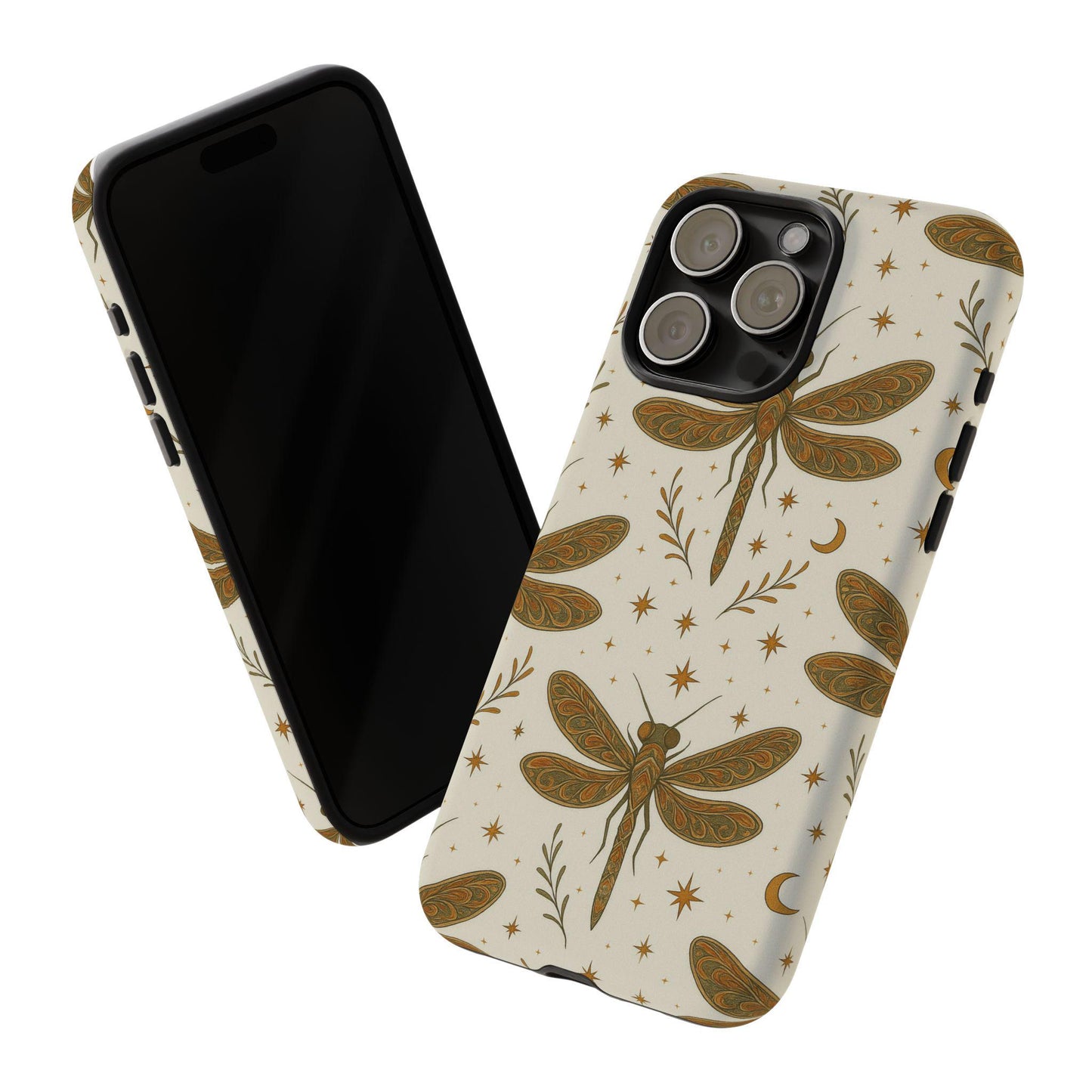 Unique Mystical Dragonfly Tough Custom Phone Case by Dreamdropwear