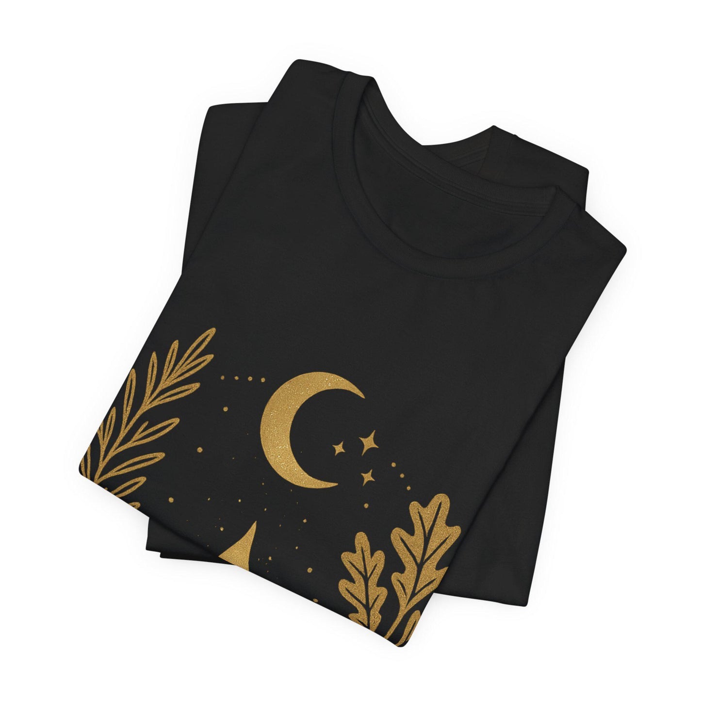 Chic Boho Witchy T Shirt with Cottage Vibes - Dreamy Cottage Hex Design