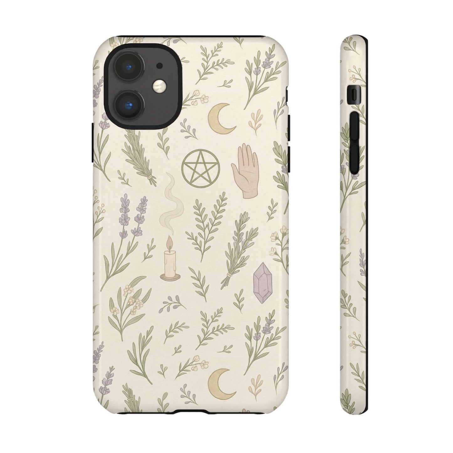 Witchy Boho Flora Ritual Unique Tough Phone Case by Dreamdropwear