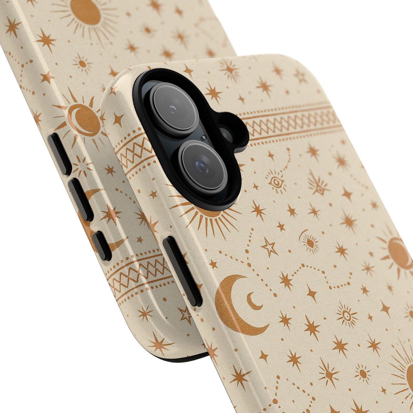 Unique Starry Celestial Threads Durable Phonecase with Celestial Charm by Dreamdropwear