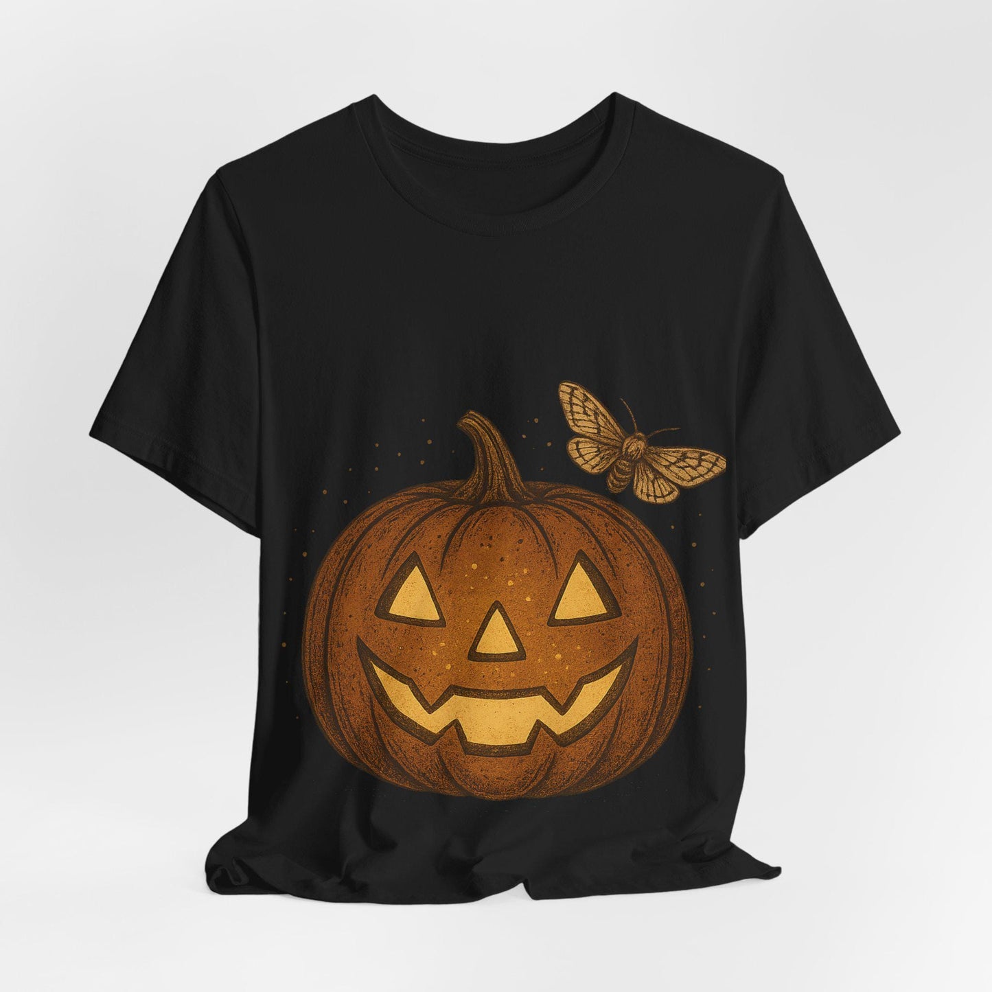 Festive Pumpkin Shirt for Halloween Fun - Dreamdropwear Graphic Tee