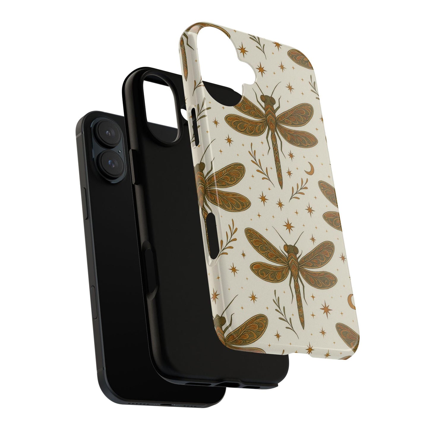 Unique Mystical Dragonfly Tough Custom Phone Case by Dreamdropwear