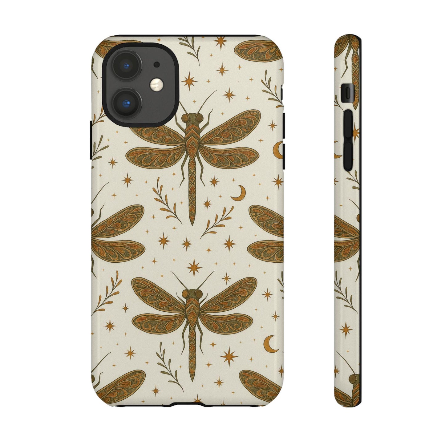 Unique Mystical Dragonfly Tough Custom Phone Case by Dreamdropwear