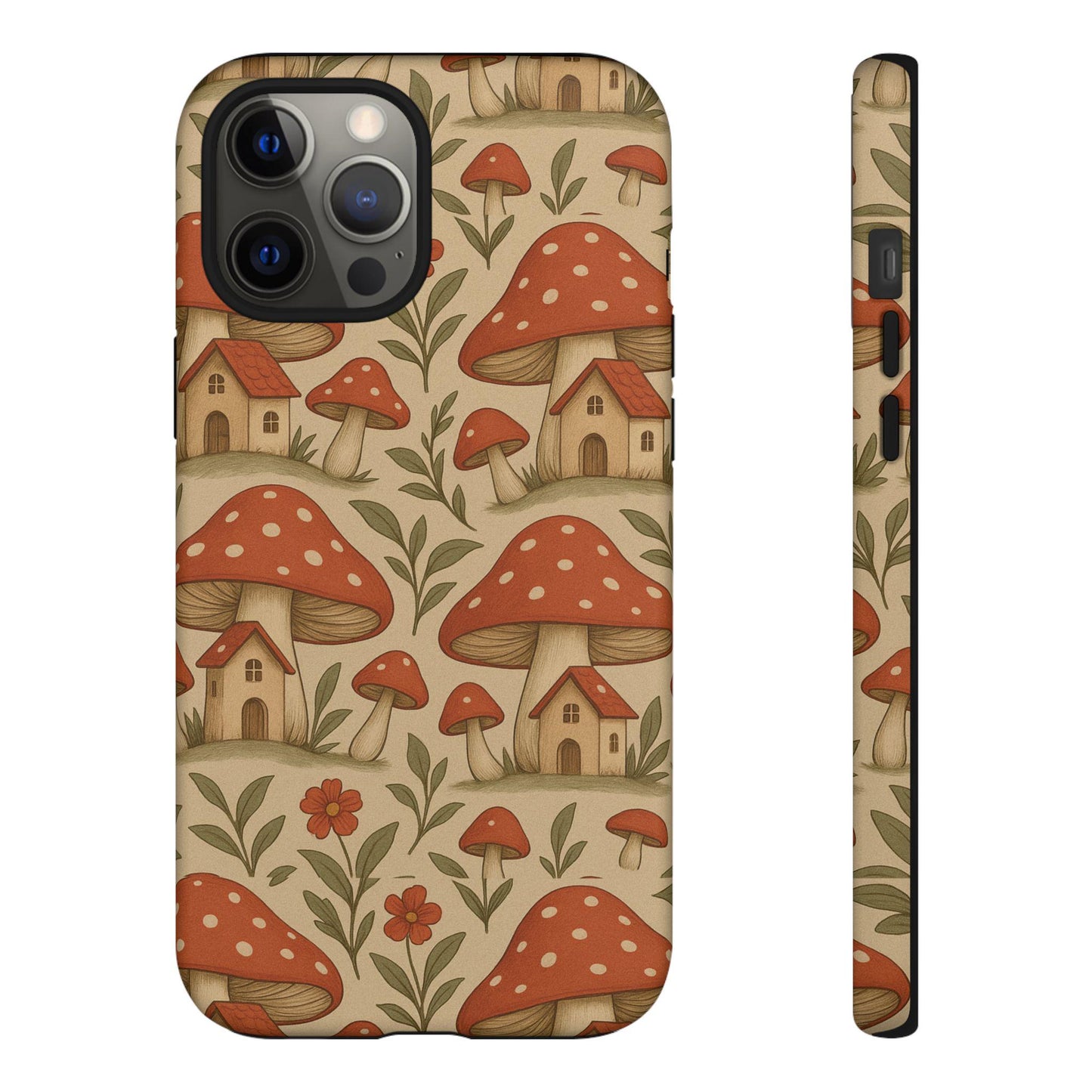 Tough Phone Case - Shroomstead Hollow-Dreamdropwear-Cute Floral Design, Gift for Nature Lovers, Eco-Friendly Accessories