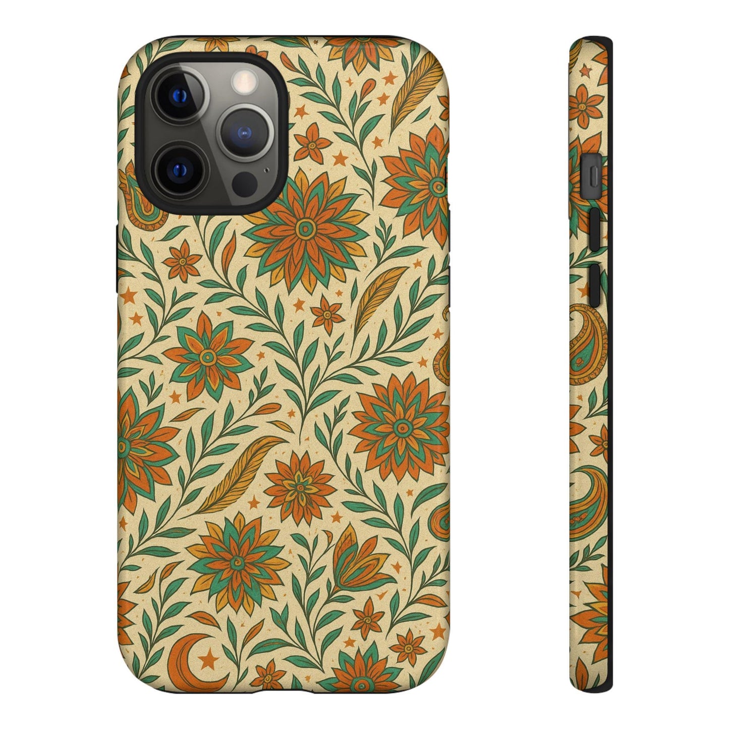 Unique Boho Sun and Spice Durable Tough Phonecase by Dreamdropwear