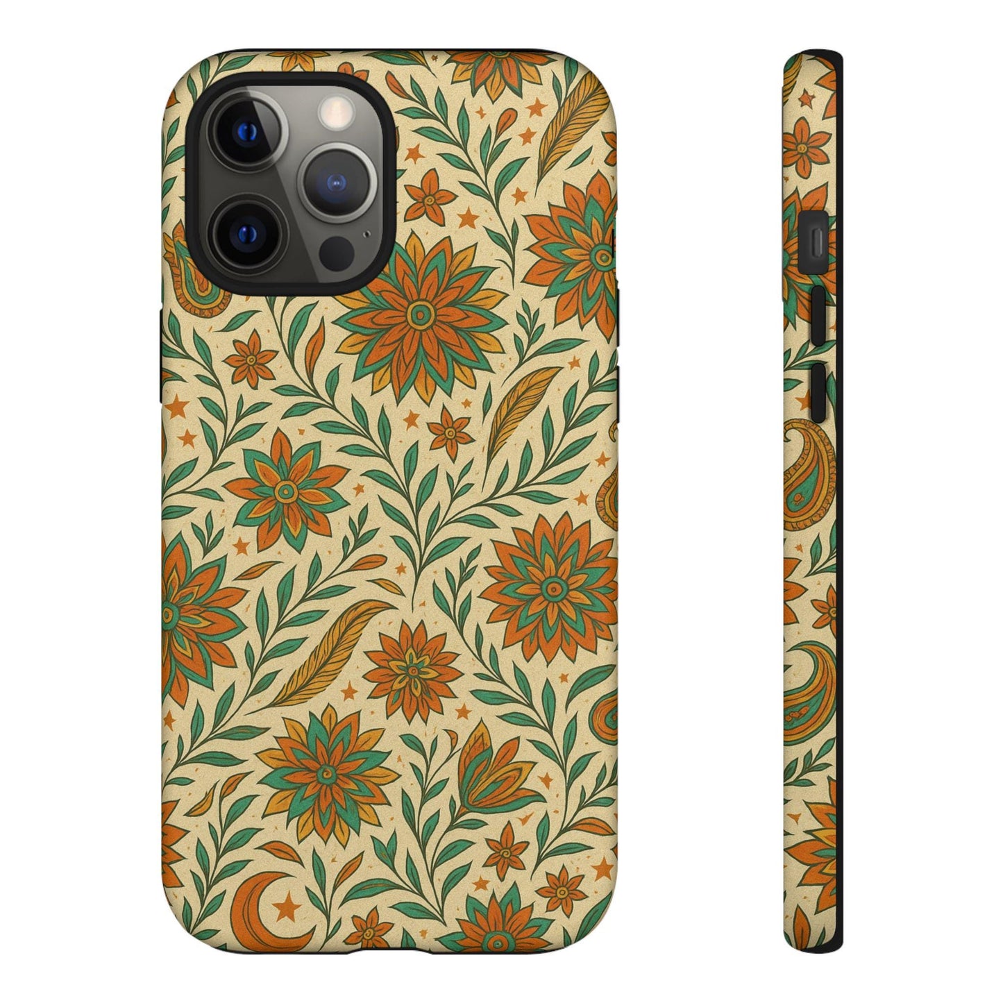 Unique Boho Sun and Spice Durable Tough Phonecase by Dreamdropwear
