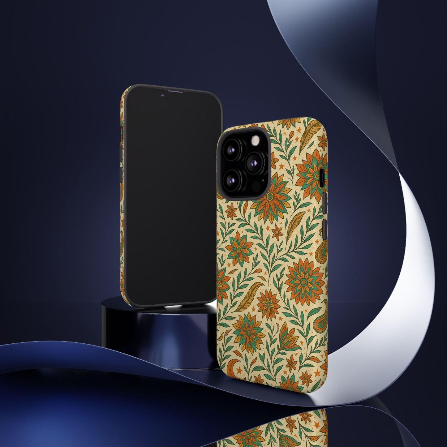 Unique Boho Sun and Spice Durable Tough Phonecase by Dreamdropwear
