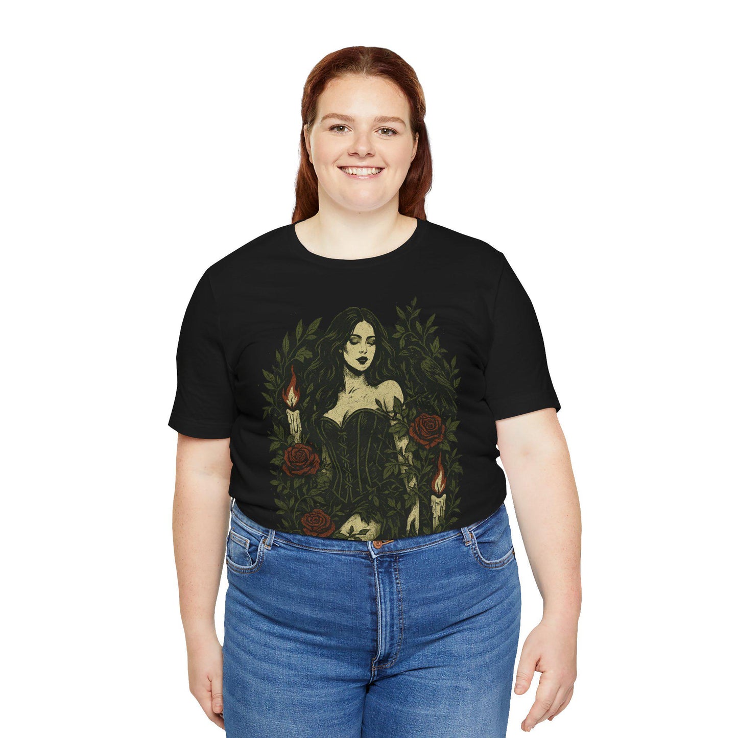 Witchy Woman Graphic T Shirt- Rosebound-Dreamdropwear