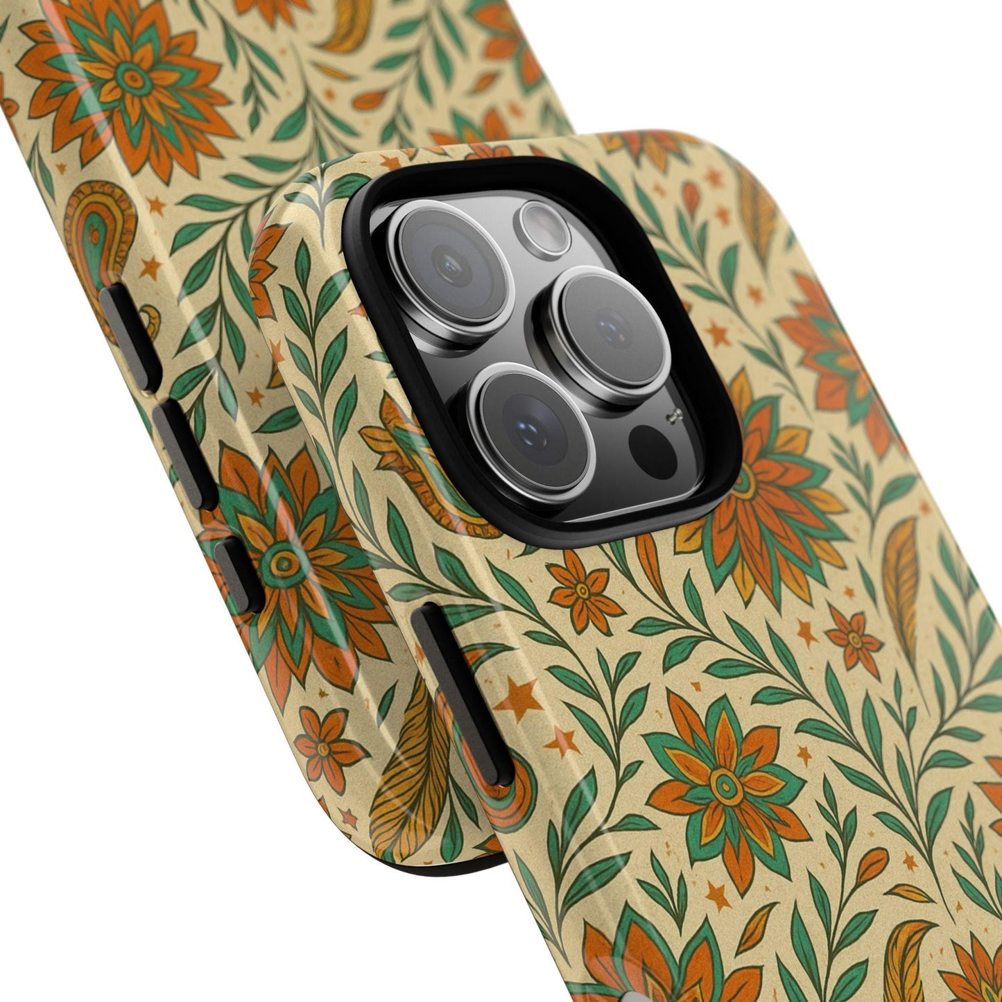 Unique Boho Sun and Spice Durable Tough Phonecase by Dreamdropwear