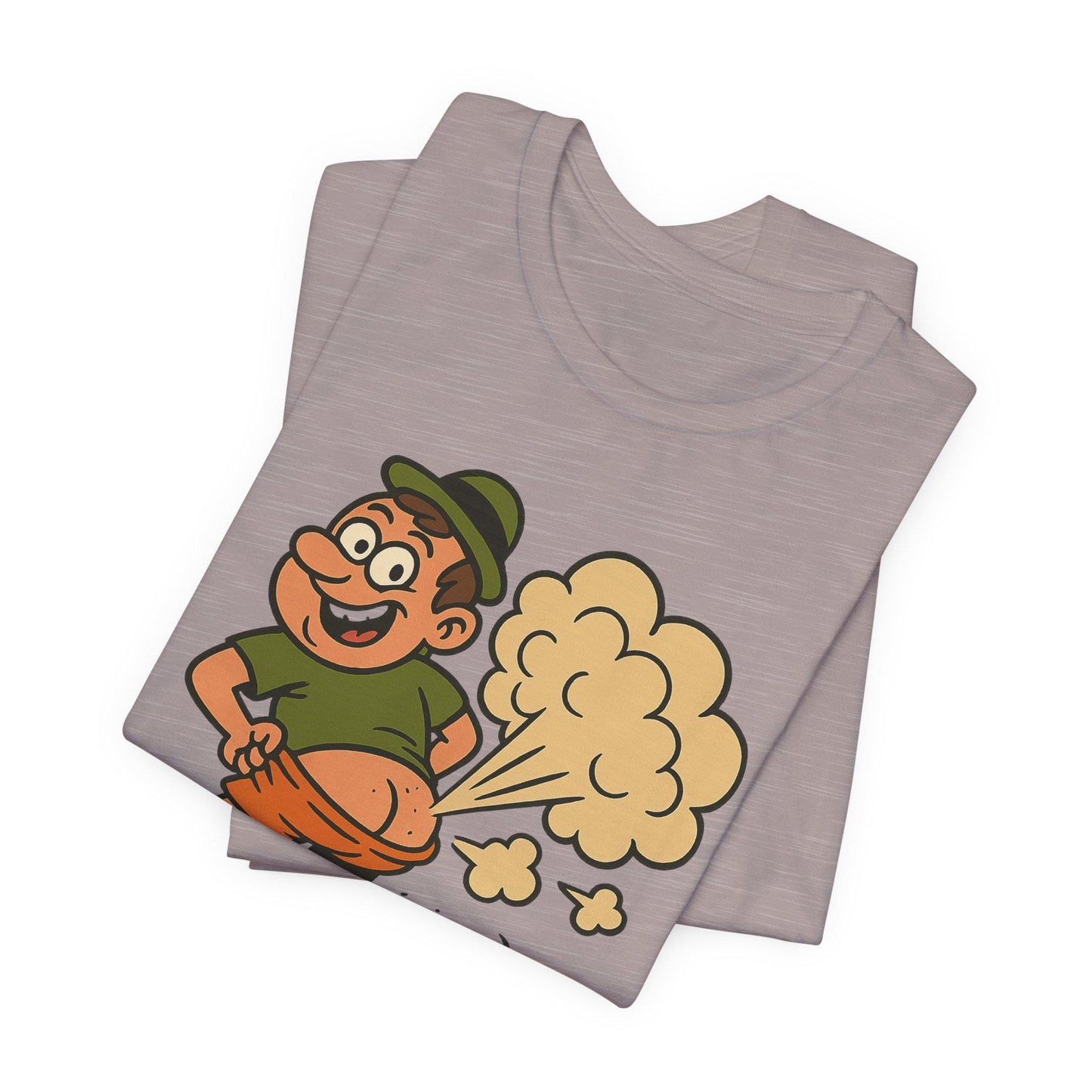 Funny Sharty Mc Farty Unisex Toilet Humour Unisex Graphic T Shirt by Dreamdropwear