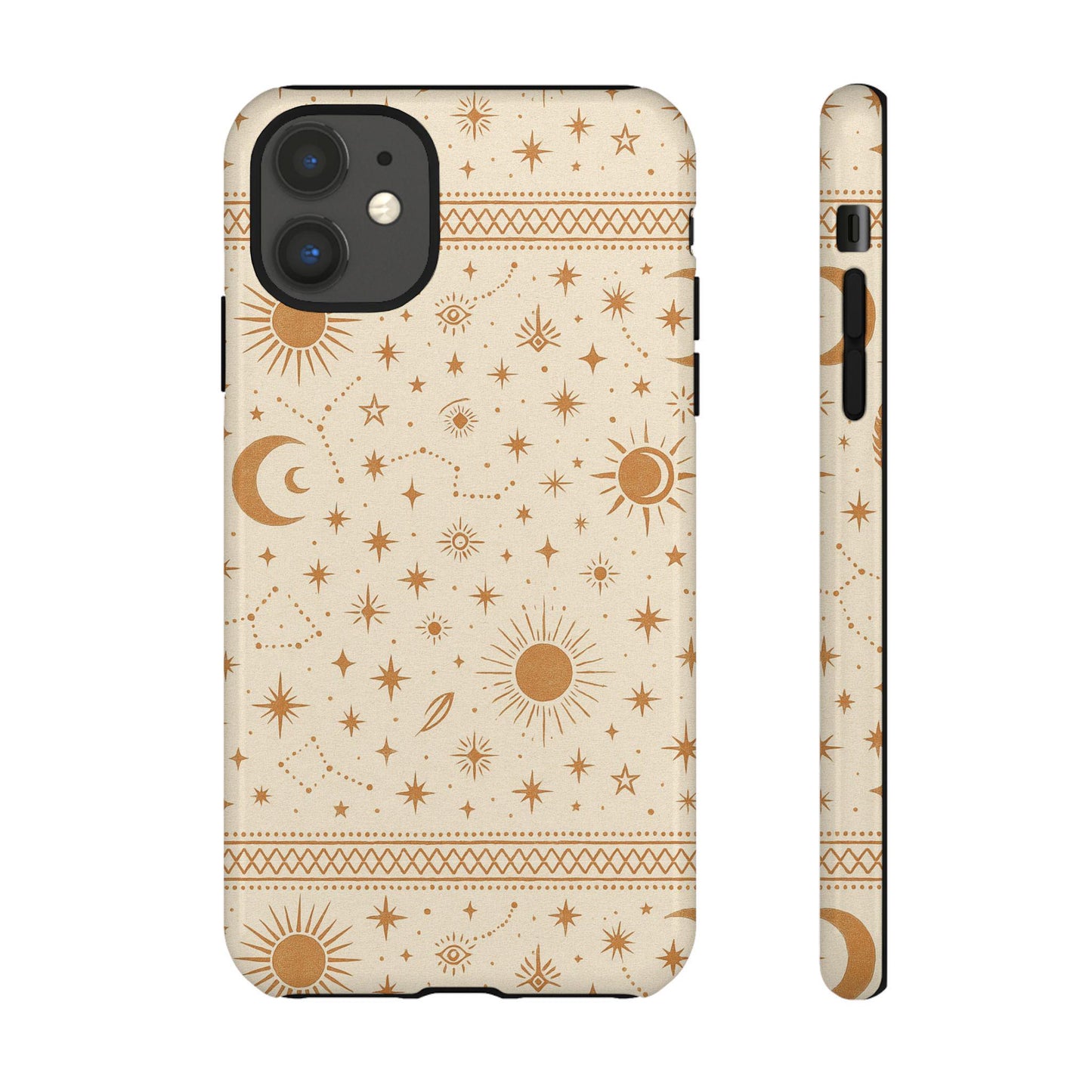 Unique Starry Celestial Threads Durable Phonecase with Celestial Charm by Dreamdropwear