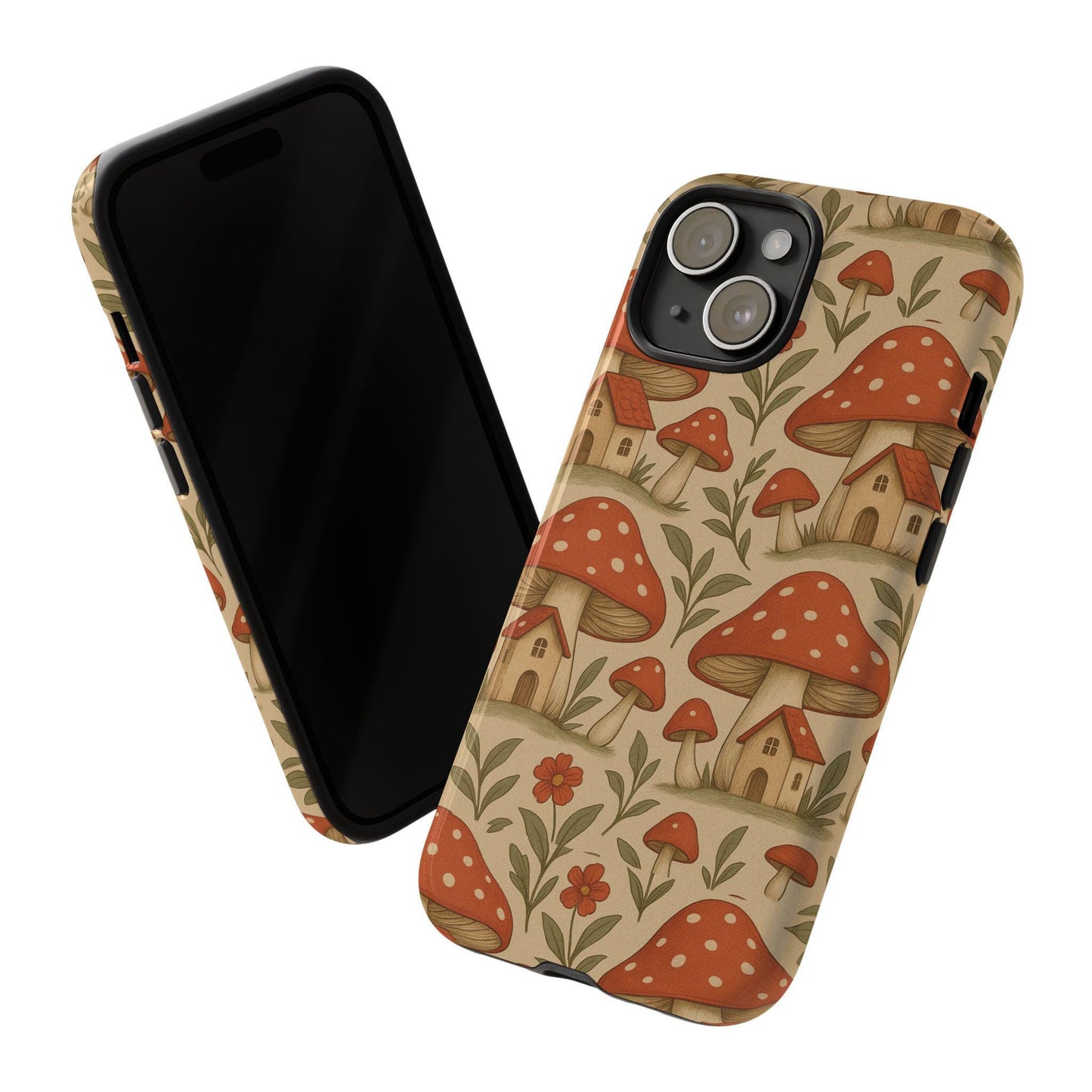 Tough Phone Case - Shroomstead Hollow-Dreamdropwear-Cute Floral Design, Gift for Nature Lovers, Eco-Friendly Accessories