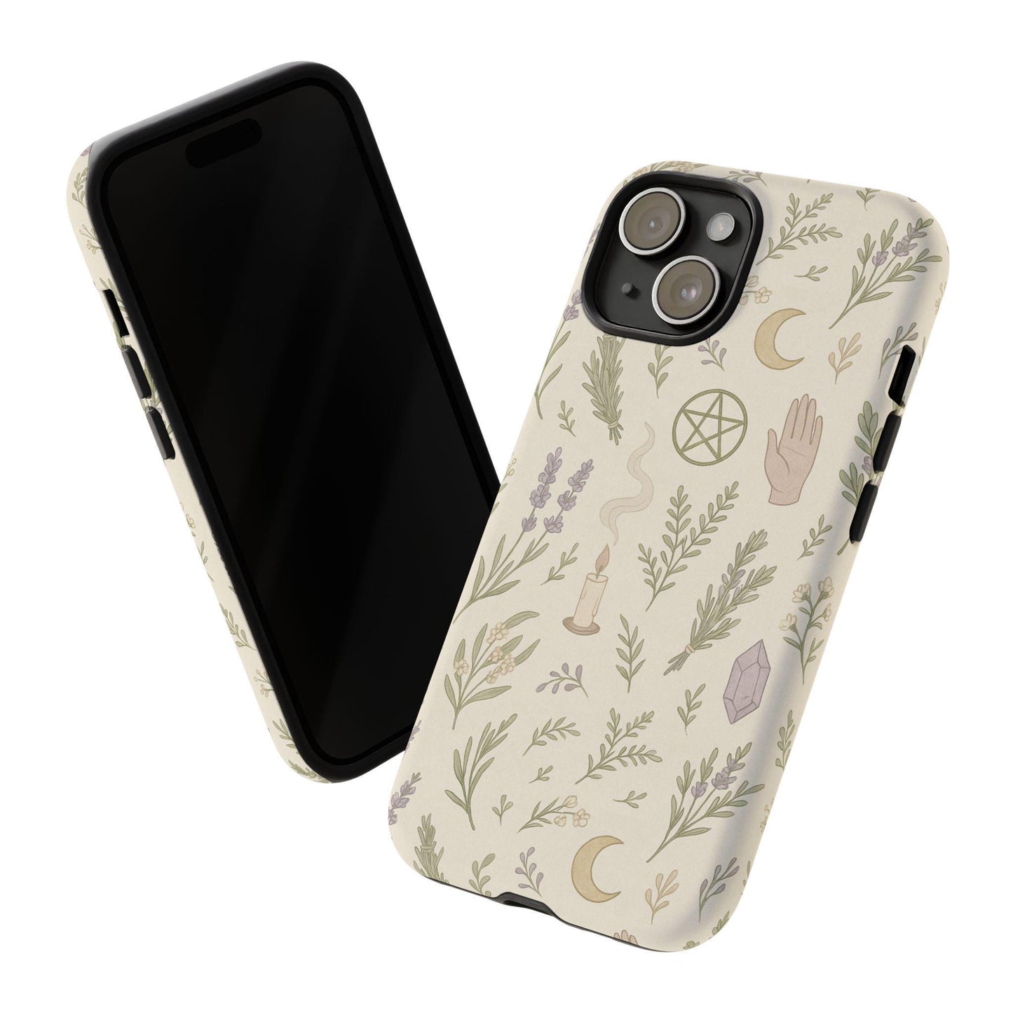 Witchy Boho Flora Ritual Unique Tough Phone Case by Dreamdropwear