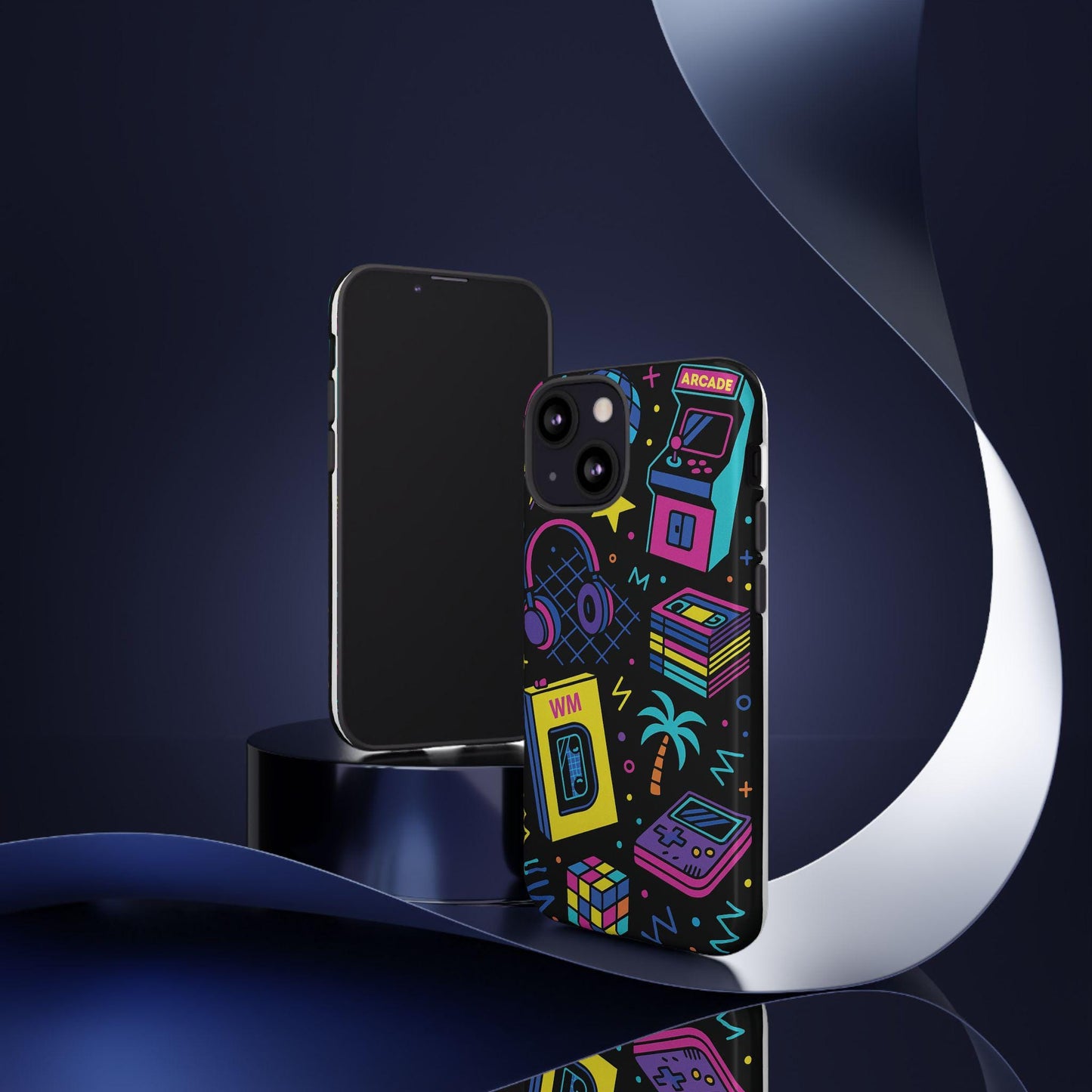 Unique  Retro  Arcade Dream Tough Phonecase with a Nostalgic Twist by Dreamdropwear