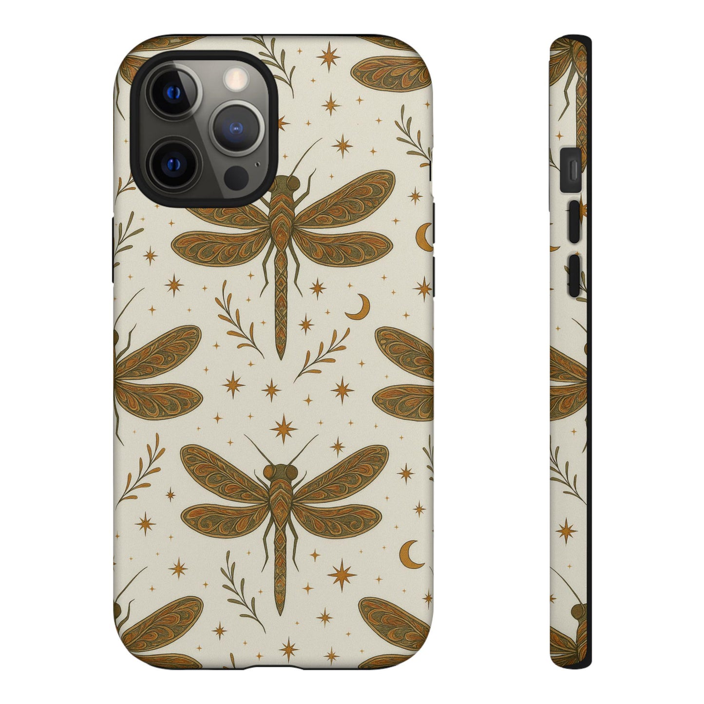 Unique Mystical Dragonfly Tough Custom Phone Case by Dreamdropwear