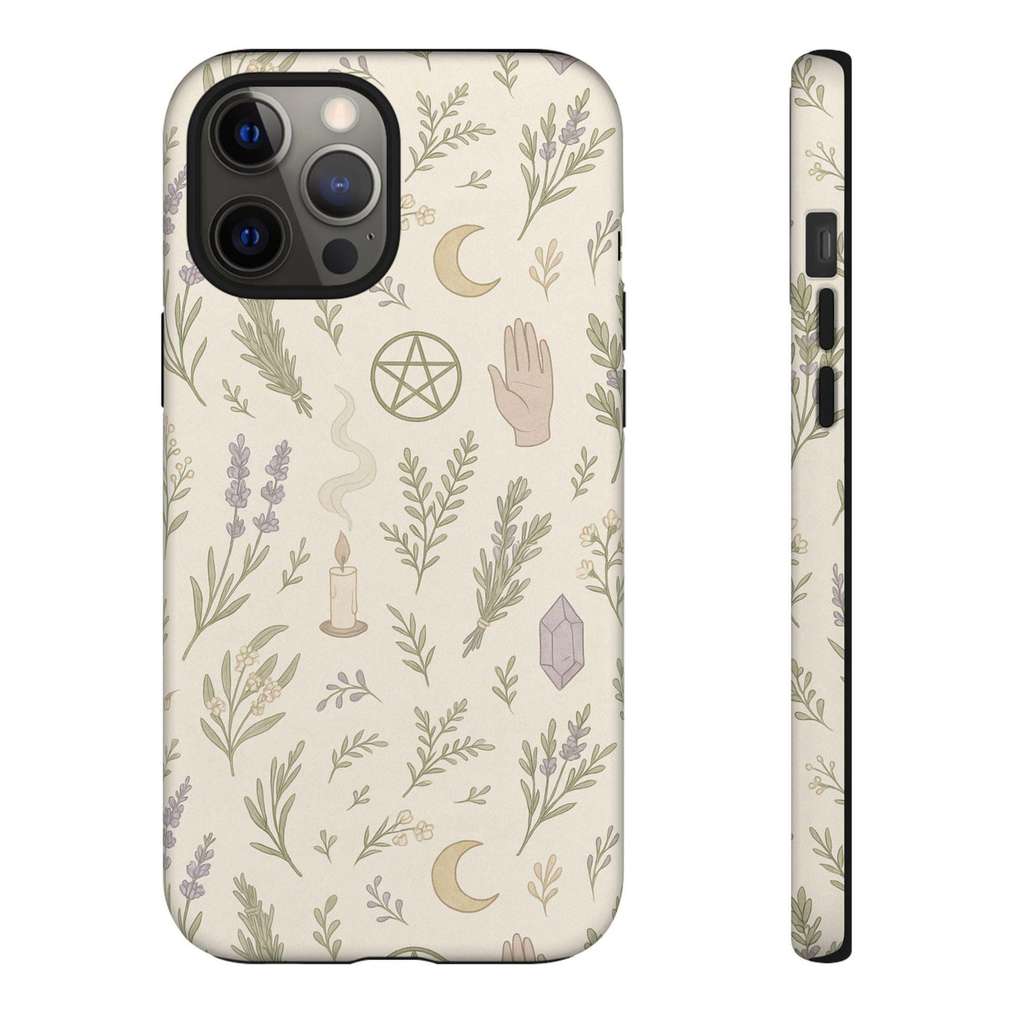 Witchy Boho Flora Ritual Unique Tough Phone Case by Dreamdropwear