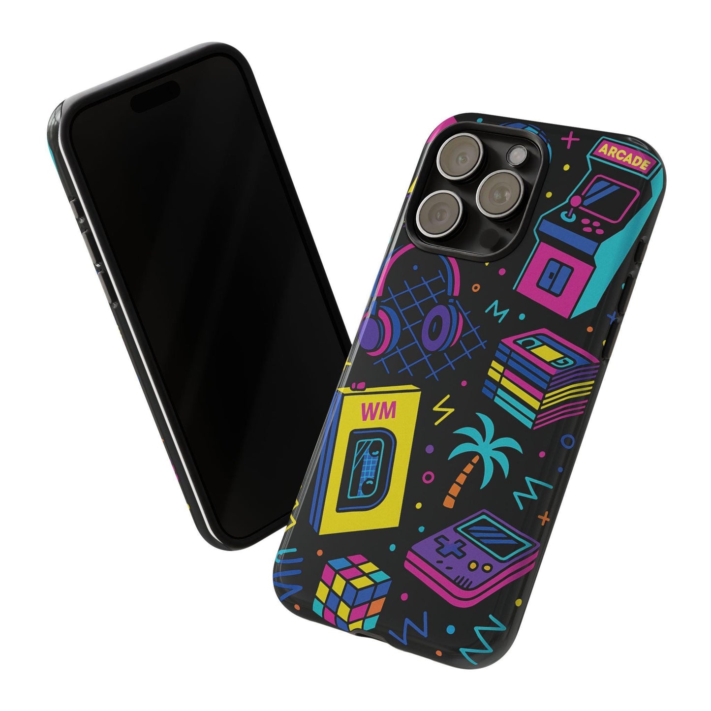 Unique  Retro  Arcade Dream Tough Phonecase with a Nostalgic Twist by Dreamdropwear