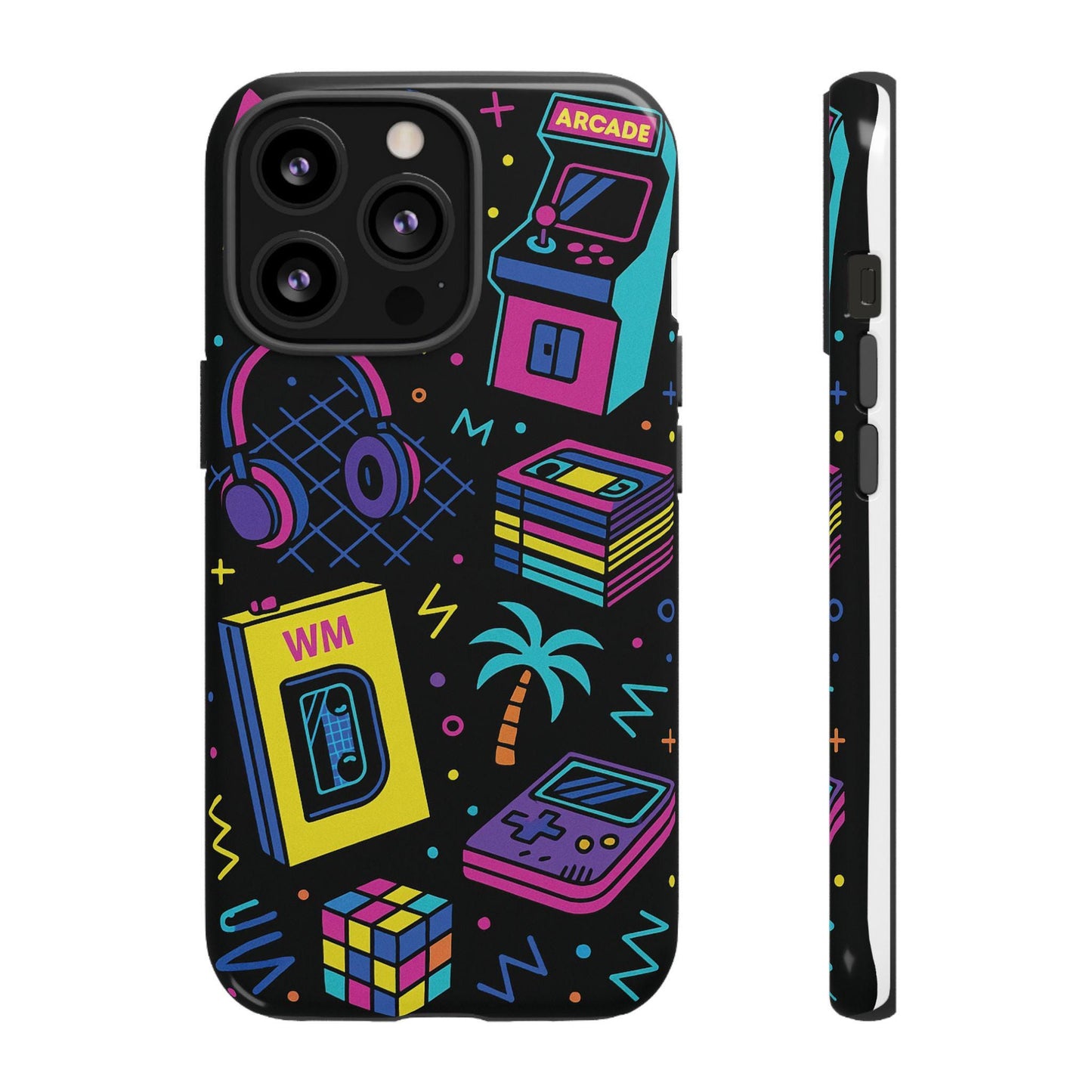 Unique  Retro  Arcade Dream Tough Phonecase with a Nostalgic Twist by Dreamdropwear