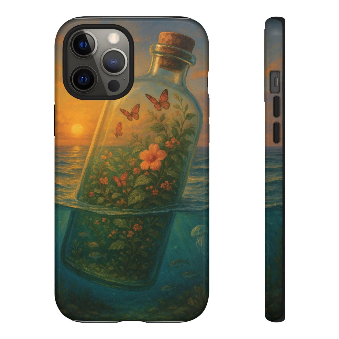 Unique Floral Tough Phone Case