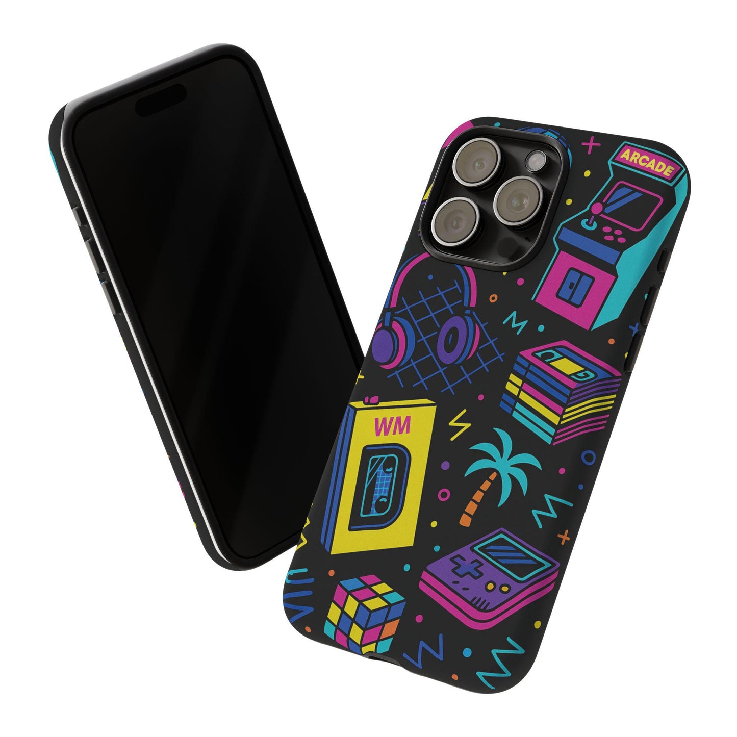 Unique  Retro  Arcade Dream Tough Phonecase with a Nostalgic Twist by Dreamdropwear