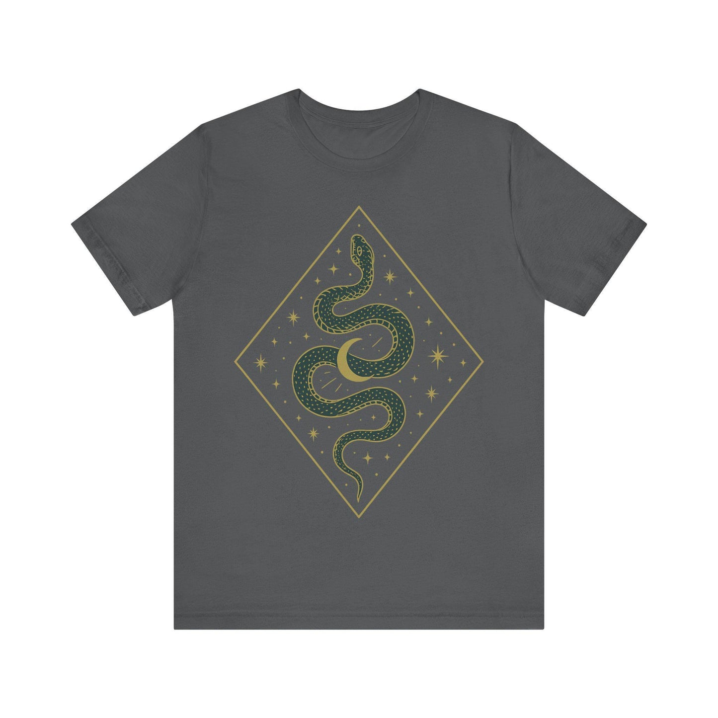 Serpent of the Stars Unisex  Graphic Tee - Embrace the Night Sky - Dreamdropwear