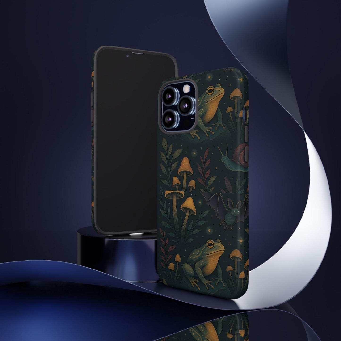 Unique The Glow Below Frog Custom Design Tough Phone Cover by Dreamdropwear