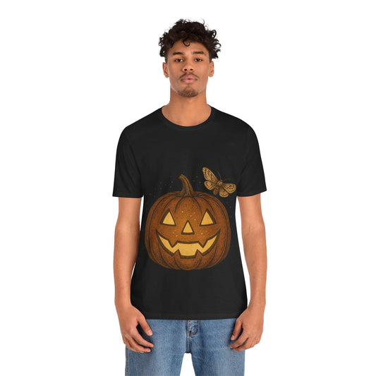 Festive Pumpkin Shirt for Halloween Fun - Dreamdropwear Graphic Tee