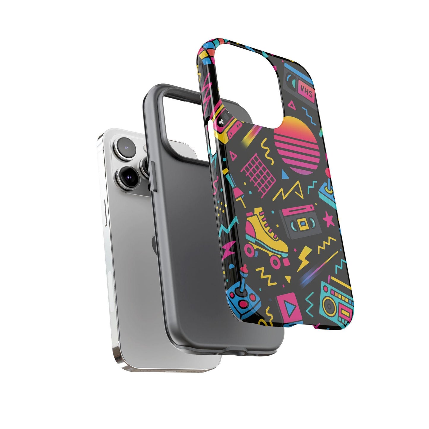 Unique Retro Rewind Custom Tough Phonecase by Dreamdropwear