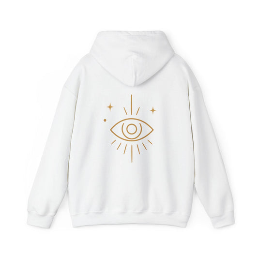 All Seeing Eye Mindful Unisex Graphic  Hoodie by Dreamdropwear