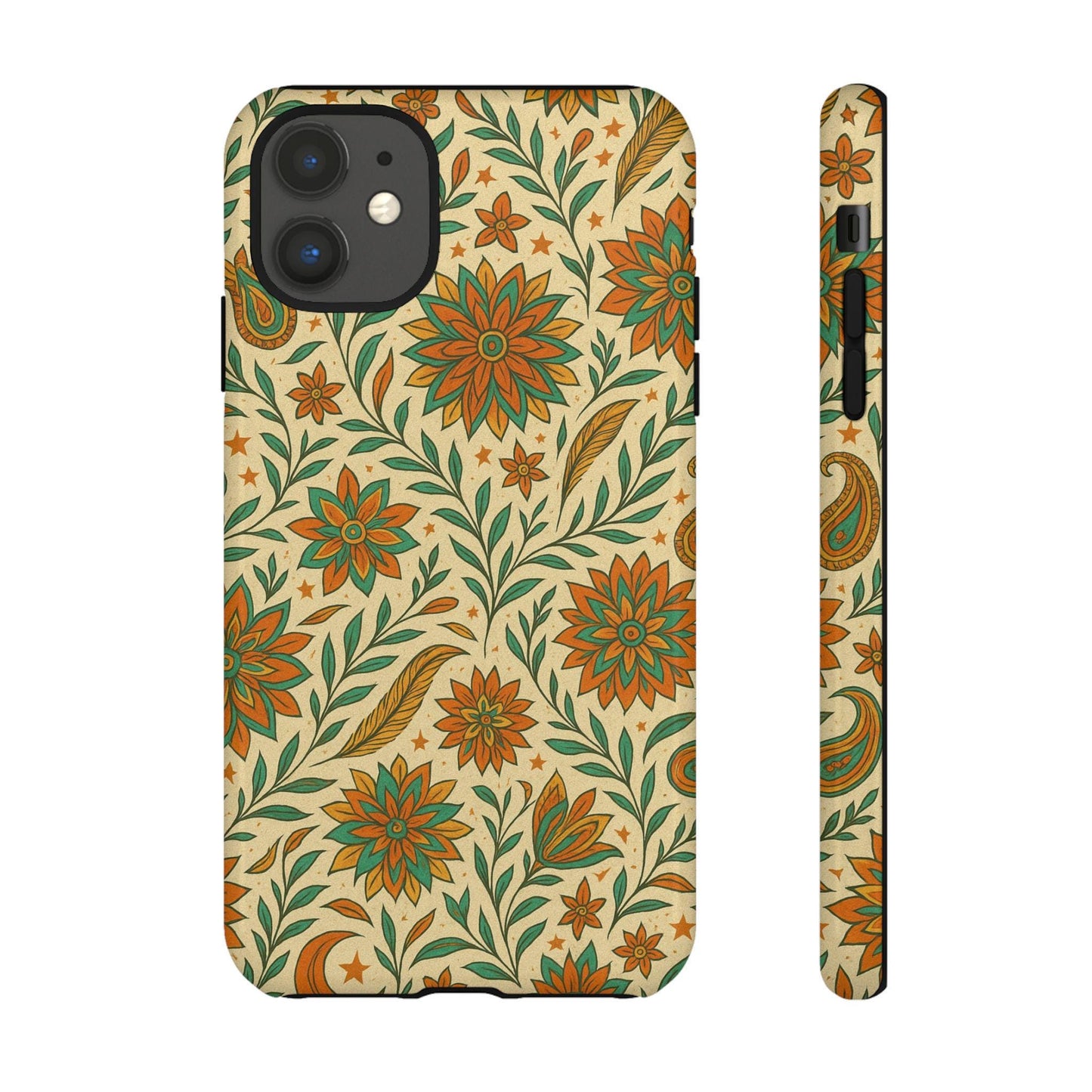 Unique Boho Sun and Spice Durable Tough Phonecase by Dreamdropwear