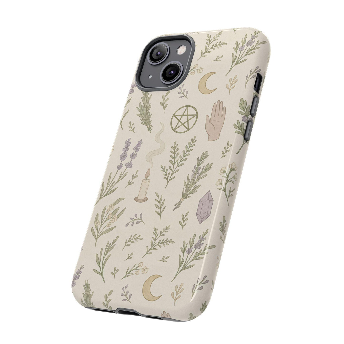 Witchy Boho Flora Ritual Unique Tough Phone Case by Dreamdropwear