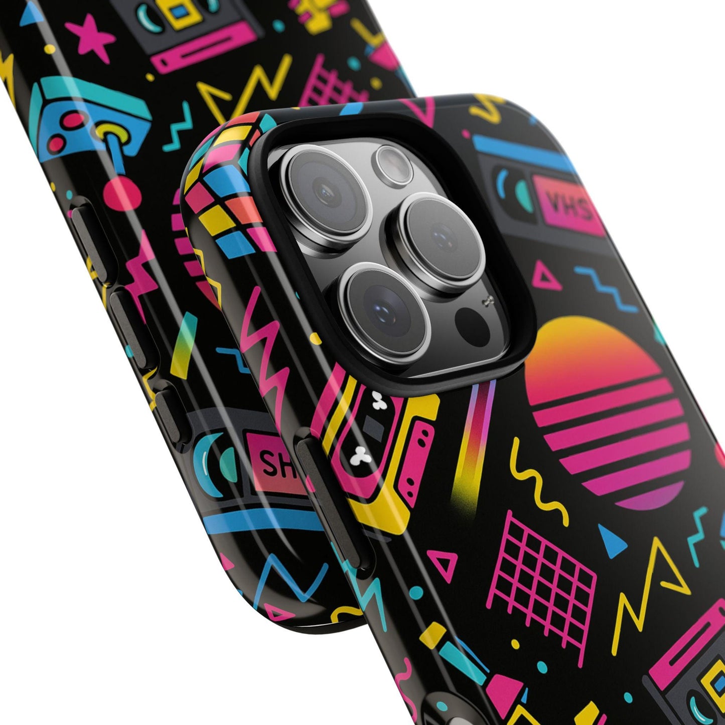 Unique Retro Rewind Custom Tough Phonecase by Dreamdropwear