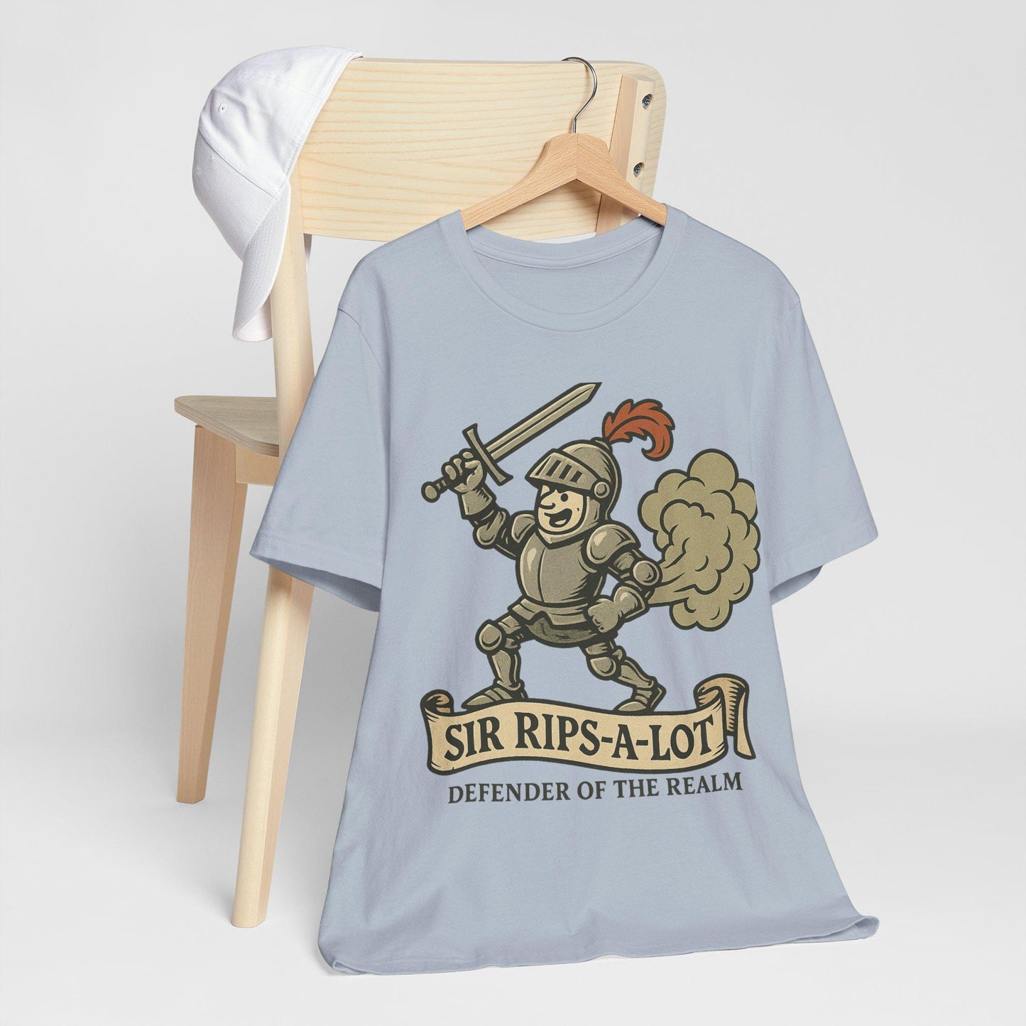 Funny  Fart Humour Sir Rips Alot Graphic  Unisex T Shirt- Dreamdropwear