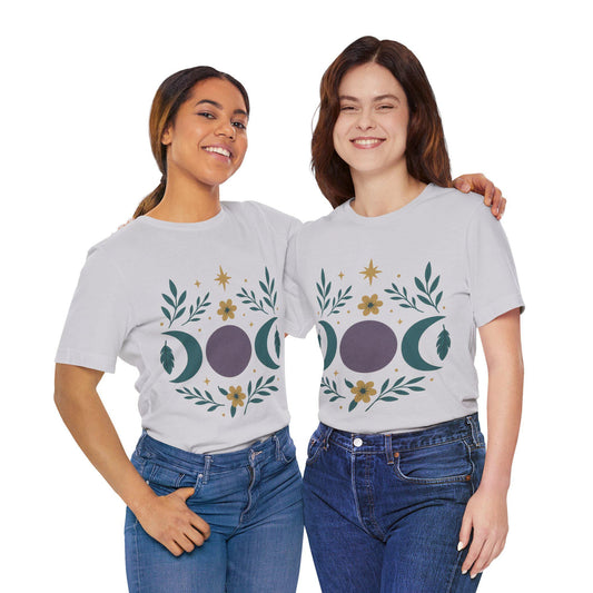 Empower your Wardrobe Unisex Triple Moon Goddess Shirt by Dreamdropwear