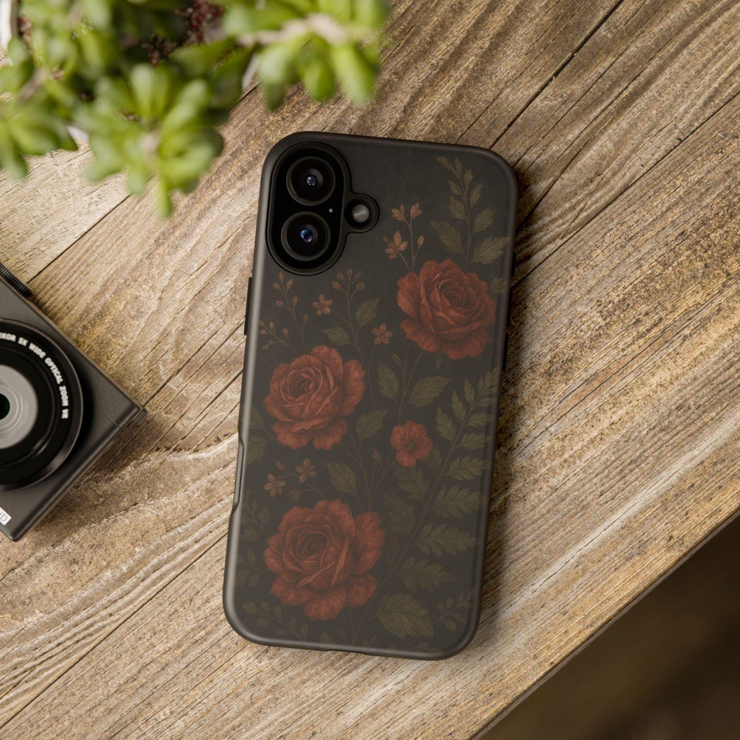 Blooming Beauty Midnight Bloom Floral Tough Phonecase by Dreamdropwear
