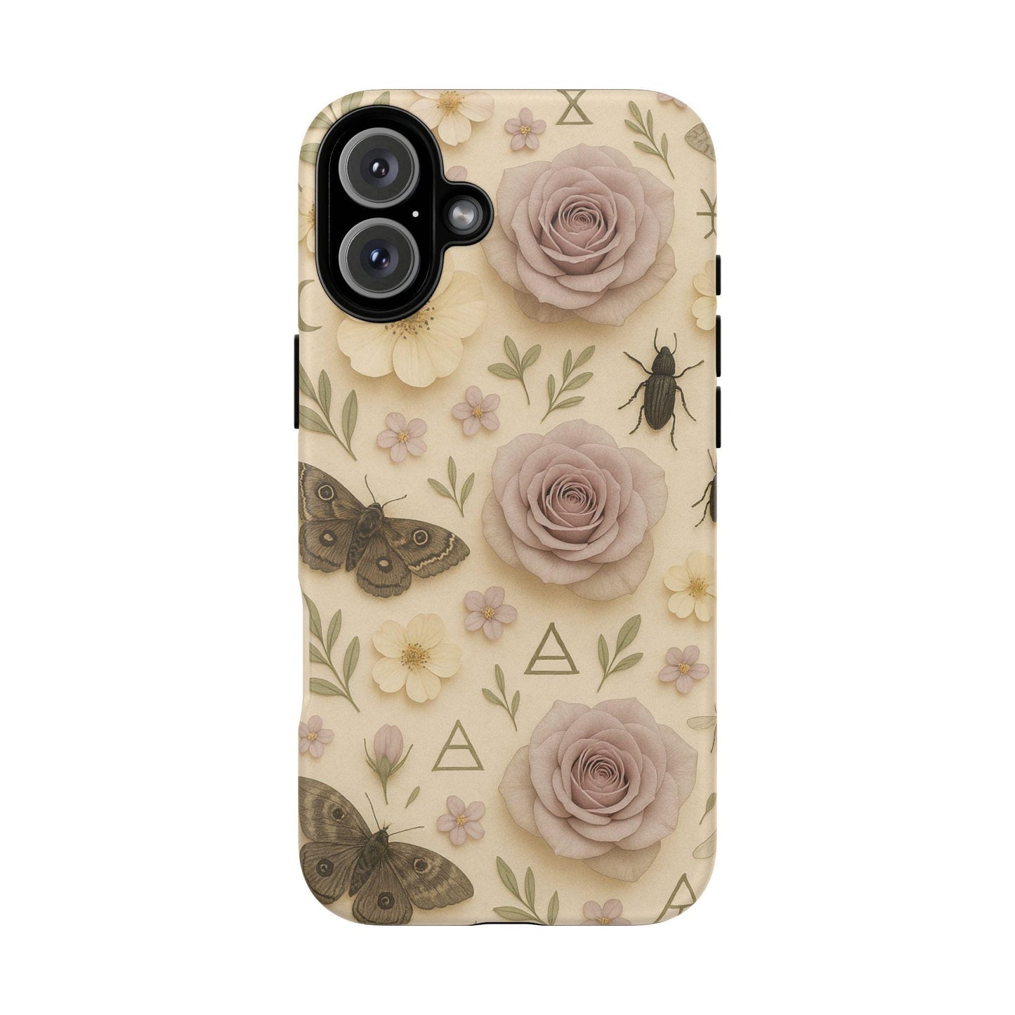 Unique Moth  Witchy Boho Duskmire Bloom Tough Phonecase by Dreamdropwear