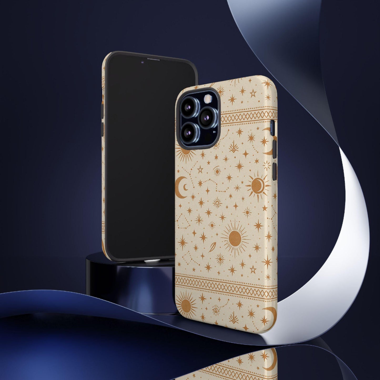 Unique Starry Celestial Threads  Durable Phonecase with Celestial Charm by Dreamdropwear