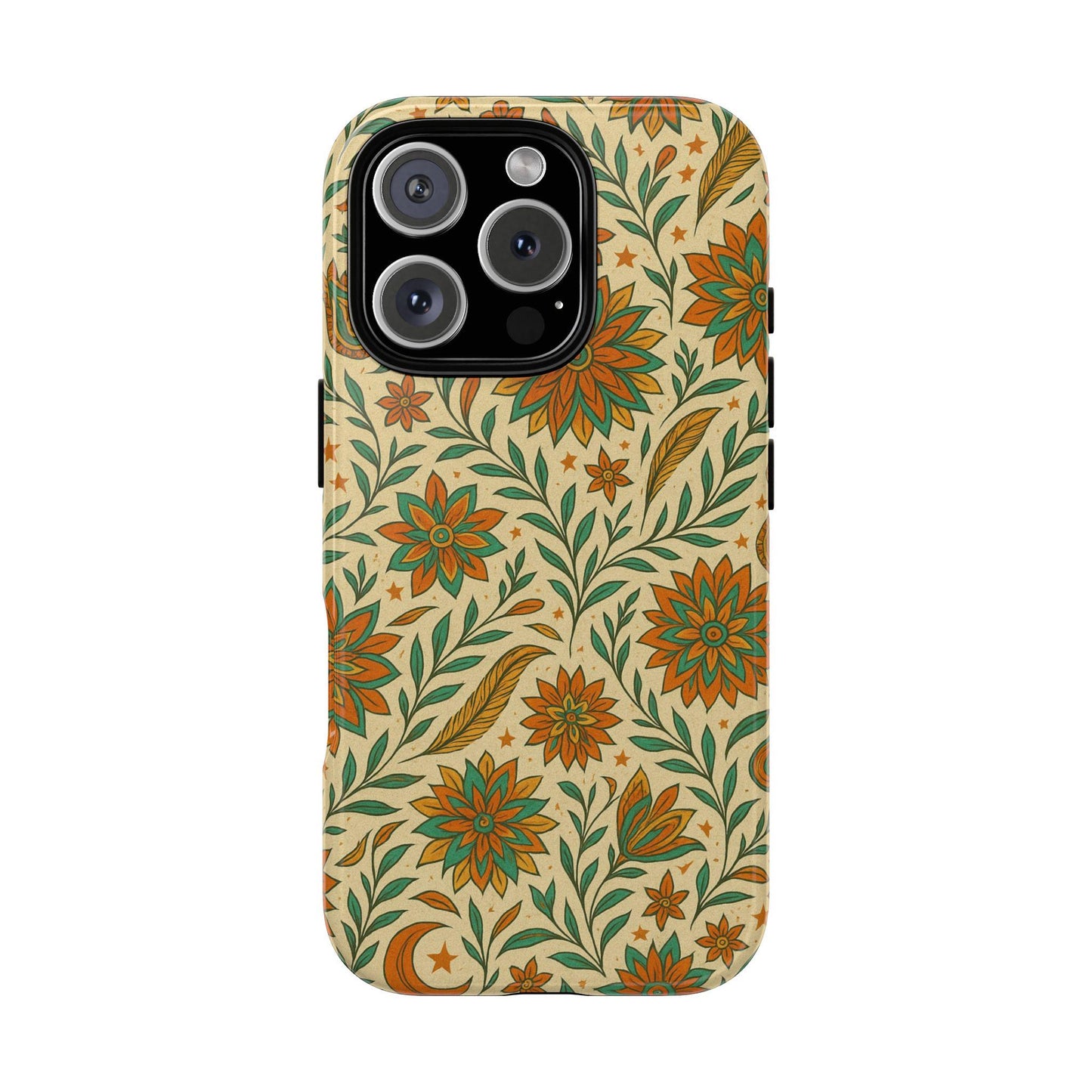 Unique Boho Sun and Spice Durable Tough Phonecase by Dreamdropwear