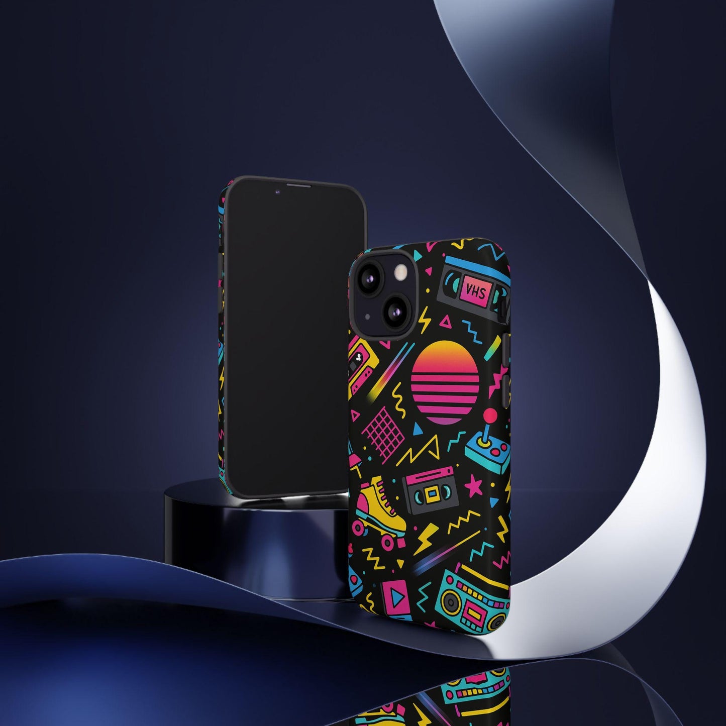 Unique Retro Rewind Custom Tough Phonecase by Dreamdropwear