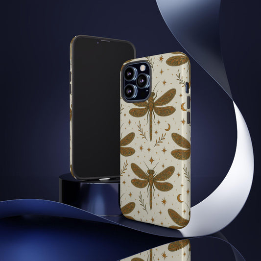 Unique Mystical Dragonfly Tough Custom Phone Case by Dreamdropwear