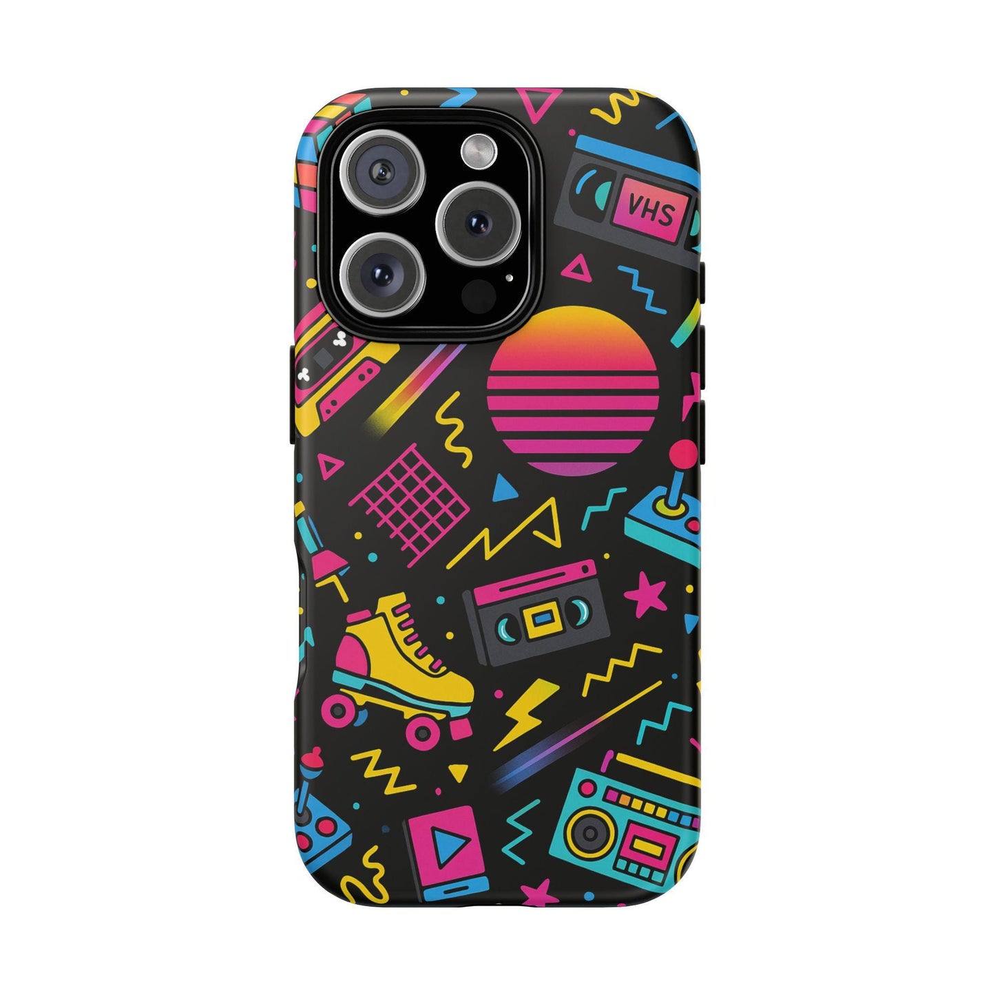 Unique Retro Rewind Custom Tough Phonecase by Dreamdropwear